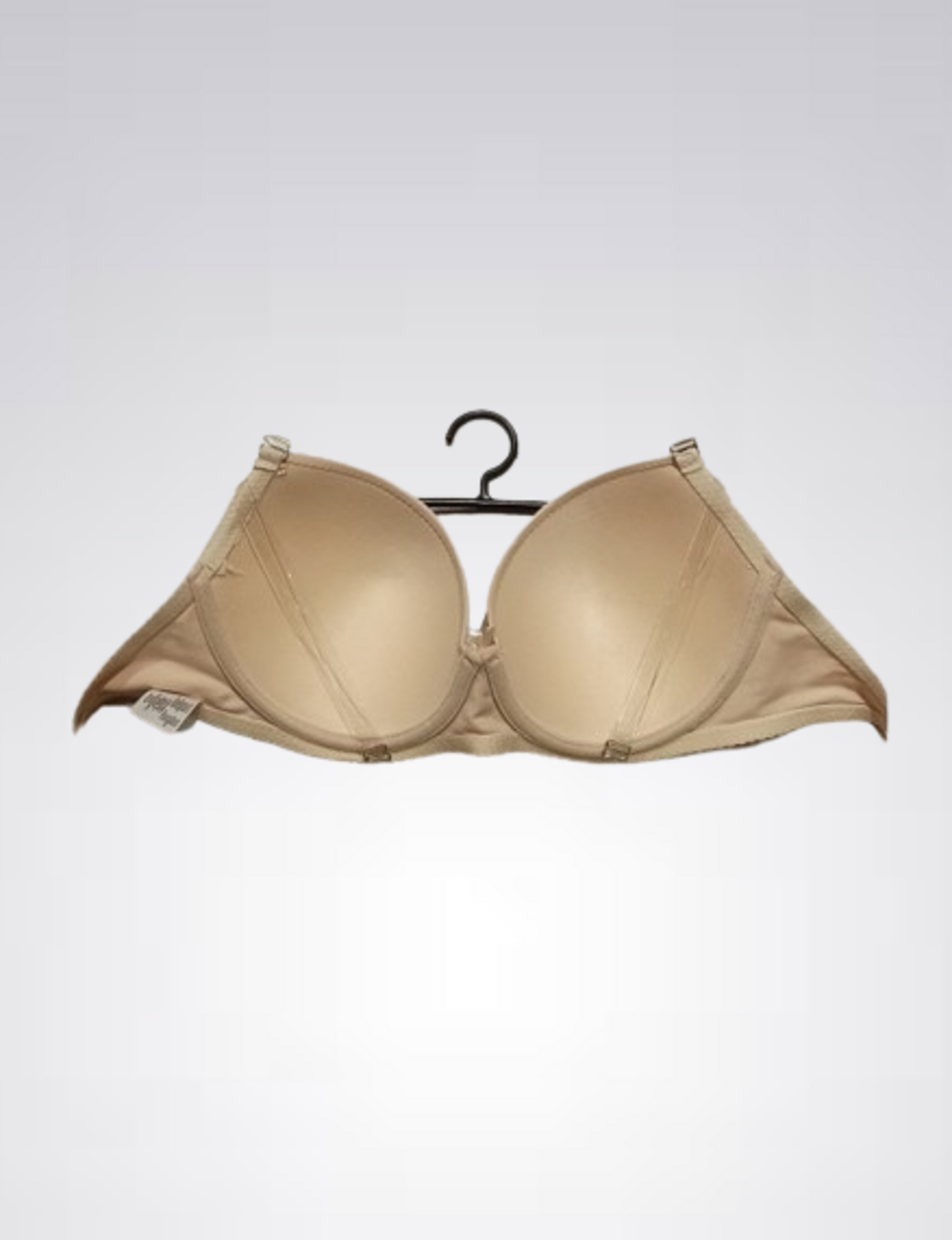 Sujetador con tirantes y espalda transparente - 4